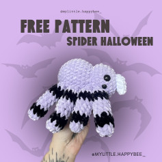 free pattern spider halloween