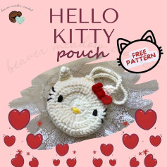 hello kitty pouch free pattern