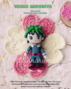 izuku midoriya free pattern