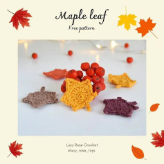 🍁 Maple leaf 🍁 FREE PATTERN