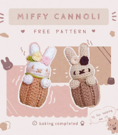 miffy cannoli free pattern