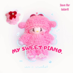 my sweet piano free pattern