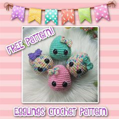 🐣New FREE Eggling Crochet Pattern! 🐣