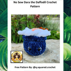 no sew dara the daffodil crochet pattern