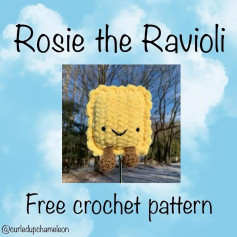 Rosie the Ravioli free crochet pattern