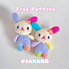 Usahana Free Pattern ૮ ˶ᵔ ᵕ ᵔ˶ ა