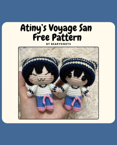 🤍ATINY’S VOYAGE SAN FREE PATTERN🤍 [SAVE FOR LATER]