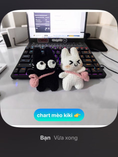 Chart móc Mèo Kiki