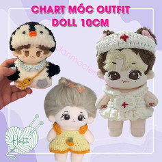 Chart outfit baby doll 10cm (sơ đồ hình ảnh)