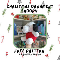 🎁🎄christmas ornament snoopy🎄🎁