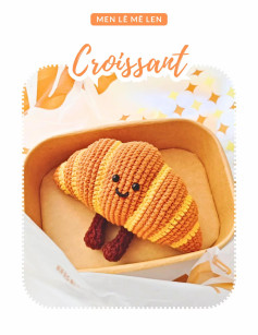 ✨Croissant✨ #handmade #moclen #fyp #crochet