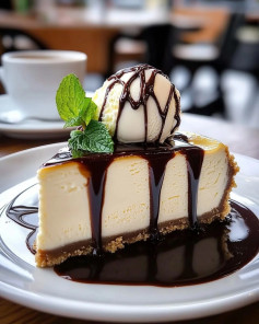 🍰 Decadent New York-Style Cheesecake Recipe 🍰