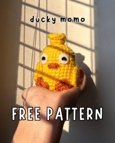 ducky momo FREE PATTERN 💛🖇️