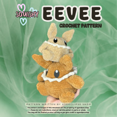 ❤️ EEVEE CROCHET PATTERN RELEASE + TESTER APPRECIATION ❤️