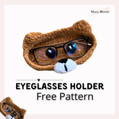 eyeglasses holder free pattern