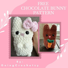 free chocolate bunny pattern