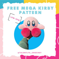 free mega kirby pattern low sew