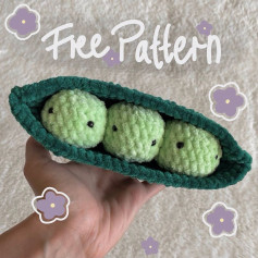 free pattern peas