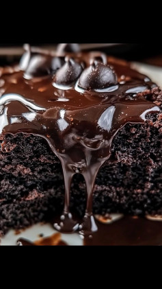 Hot Fudge Chocolate Pudding Cake