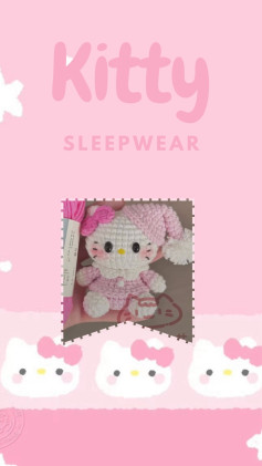 kitty sleepwear