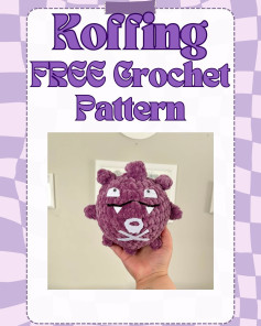 KOFFING free crochet pattern