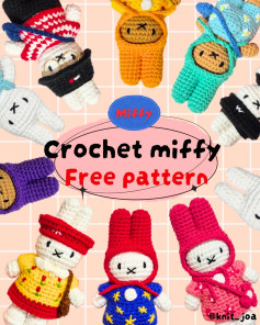 Miffy crochet free pattern