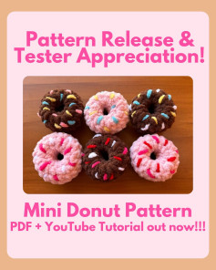 mini donut pattern