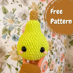 pear FREE PATTERN🍐