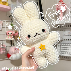 star bunny free pattern