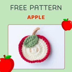Apple Free Pattern - Apple 🍎