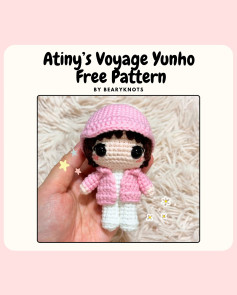 🐶 ATINY’S VOYAGE YUNHO FREE PATTERN 🐶 [SAVE FOR LATER]