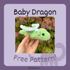 baby dragon free pattern amigurumi