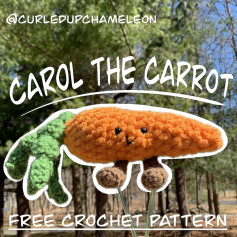carol the carrot free crochet pattern
