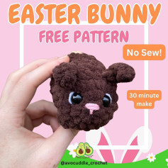 easter bunny free pattern amigurumi