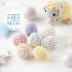 easter egg crochet pattern