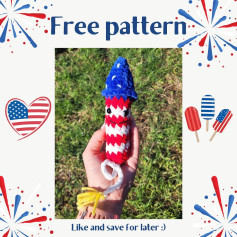 Firecracker crochet pattern