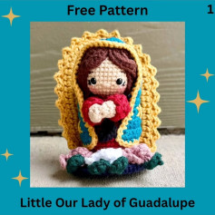 free pattern little our lady of guadalupe