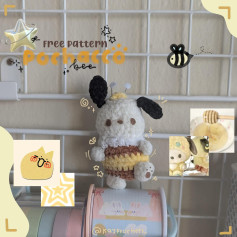 free pattern pochacco bee