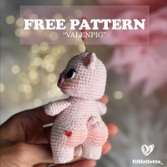 ✨ Free Pattern Release: Valenpig! 🐷💖✨