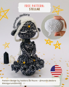 free pattern stellar doll