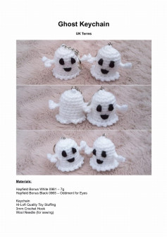 Ghost Keychain