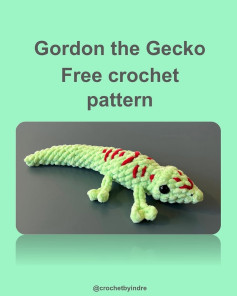 gordon the gecko free crochet pattern