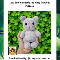 low sew kennedy the kitty crochet pattern