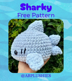 sharky free pattern shark