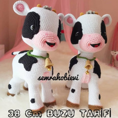 38 Cm Boyunda Örgü Buzağı Tarifi
