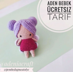Aden Bebeği için Ücretsiz Amigurumi Şeması