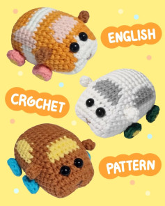 Adorable Crochet Guinea Pig Pattern