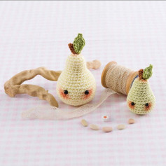 Adorable Crochet Pear Amigurumi Pattern