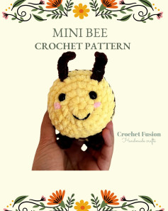 Adorable Mini Bee Crochet Pattern