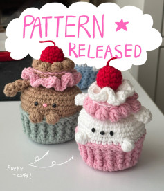 Adorable Puppy Cup Crochet Pattern Released!